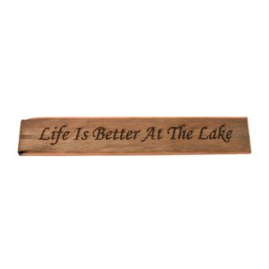 Barnwood door topper sign.