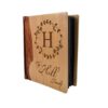 Personalized Wood Photo Album in Maple & Walnut - Northwest Gifts