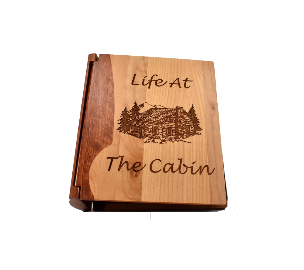 Personalised Monogram Box Engraved Initial Wooden Box Pine Wood