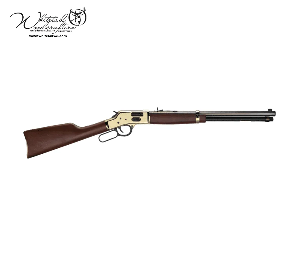 Custom Engraved Henry Brass Lever Action Rifle
